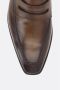 Berluti Bruin leren mocassin platte schoenen Brown Heren - Thumbnail 4