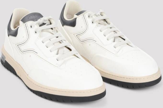 Berluti Witte Leren Sneakers White Heren