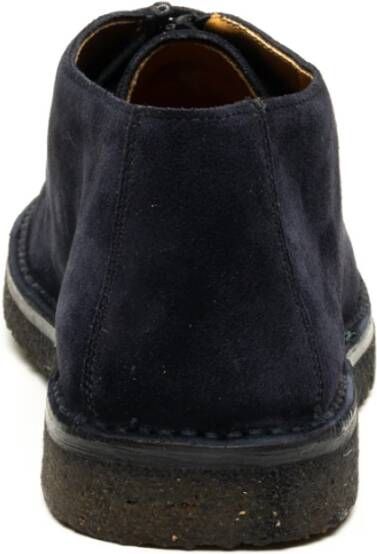 Berwick Blauwe Platte Schoenen Go Rain Blue Heren