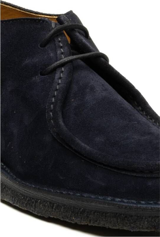 Berwick Blauwe Platte Schoenen Go Rain Blue Heren