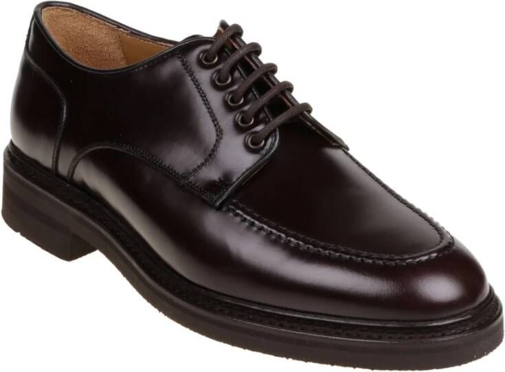 Berwick Crokex Leren Derby Schoenen Brown Heren