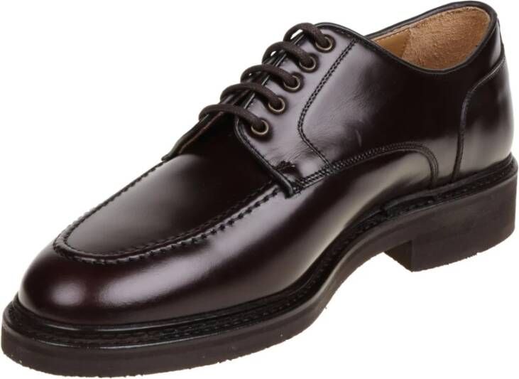 Berwick Crokex Leren Derby Schoenen Brown Heren