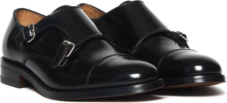 Berwick Geborsteld leren schoenen Black Dames