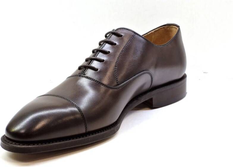 Berwick Klassieke Bruin Leren Oxford Schoenen Brown Heren