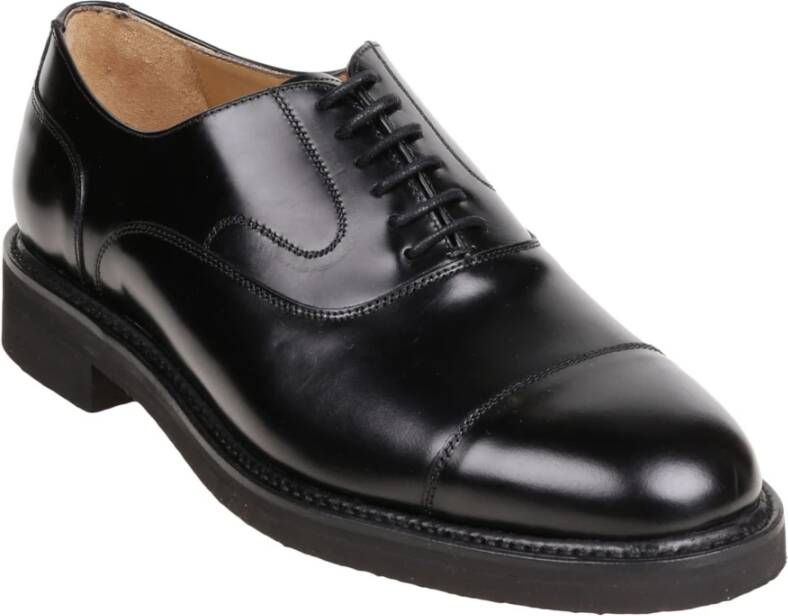 Berwick Luxe Leren Formele Schoenen Black Heren