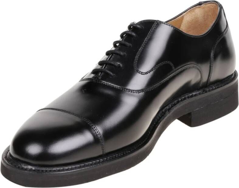 Berwick Luxe Leren Formele Schoenen Black Heren