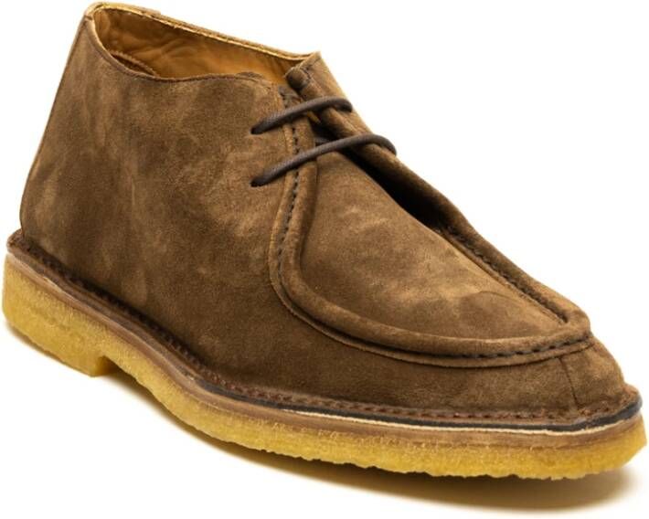 Berwick Platte Bruine Schoenen Go Rain Brown Heren