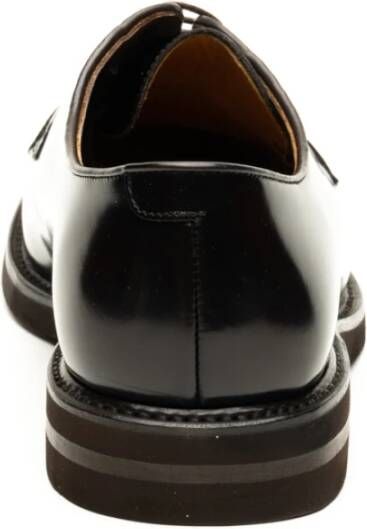 Berwick Platte schoenen Ebony Antik stijl Black Heren