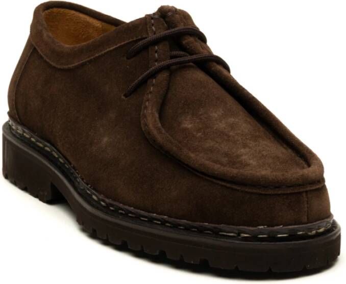 Berwick Platte schoenen in bruin Repello kalf Brown Heren