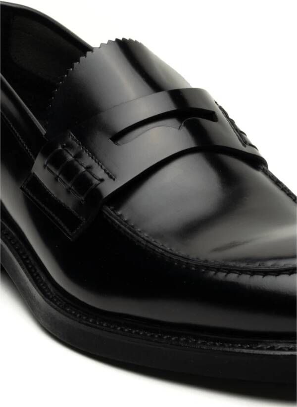 Berwick Platte Zwarte Schoenen 1707 Box Black Heren