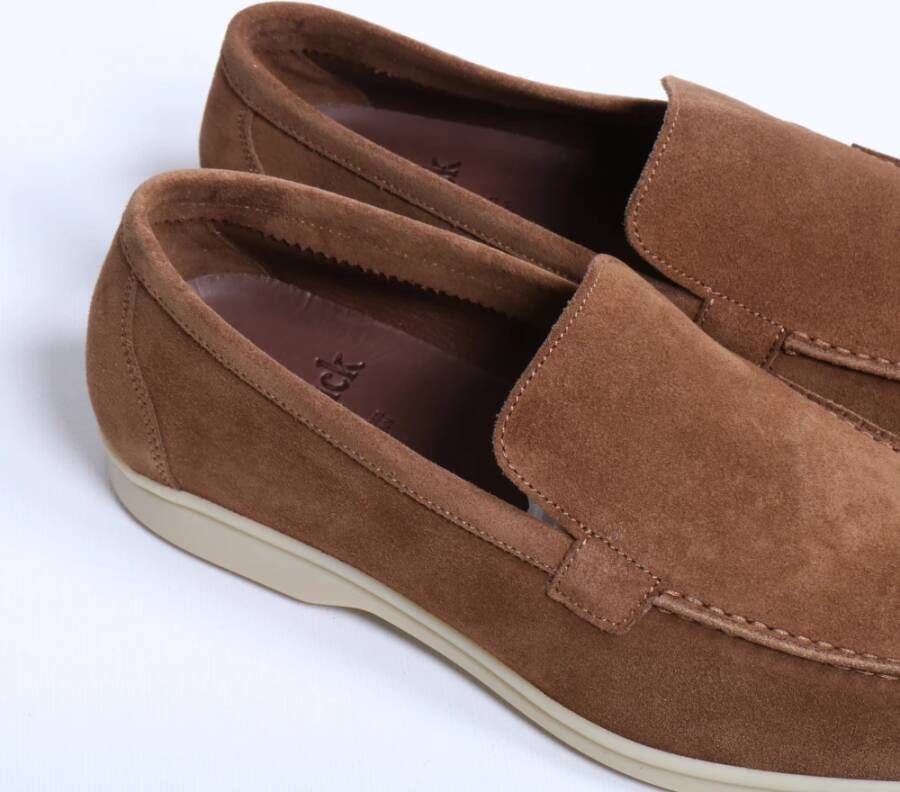 Berwick Suede Snuff Summer Walk Moccasins Brown Dames