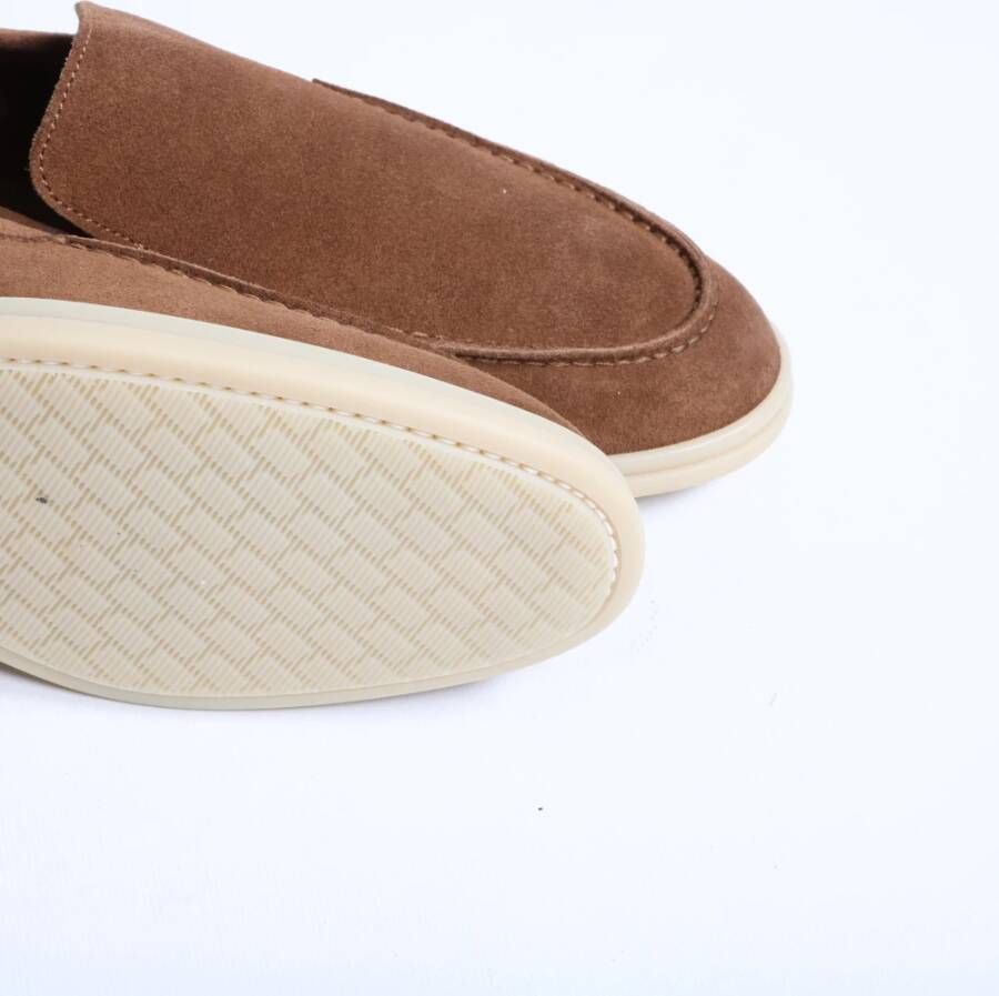 Berwick Suede Snuff Summer Walk Moccasins Brown Dames