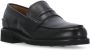 Berwick Zwarte Leren Loafers Ronde Neus Schoenen Black Heren - Thumbnail 3