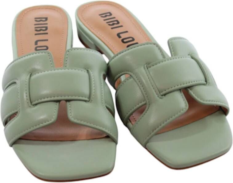 Bibi Lou Aloe Vera Groene Stijlvolle Sandalen Green Dames