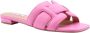 BIBI LOU Slippers Dames 760z10vk Maat: 39 Materiaal: Leer Kleur: Roze - Thumbnail 6