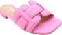 BIBI LOU Slippers Dames 760z10vk Maat: 39 Materiaal: Leer Kleur: Roze - Thumbnail 11