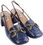 BiBi Lou Dames Pumps Damesschoenen Leer Geen hoogte cm 544Z45 Blauw - Thumbnail 12