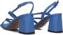 Bibi Lou Blauwe Sandaal met Vierkante Neusbandjes Blue Dames - Thumbnail 9