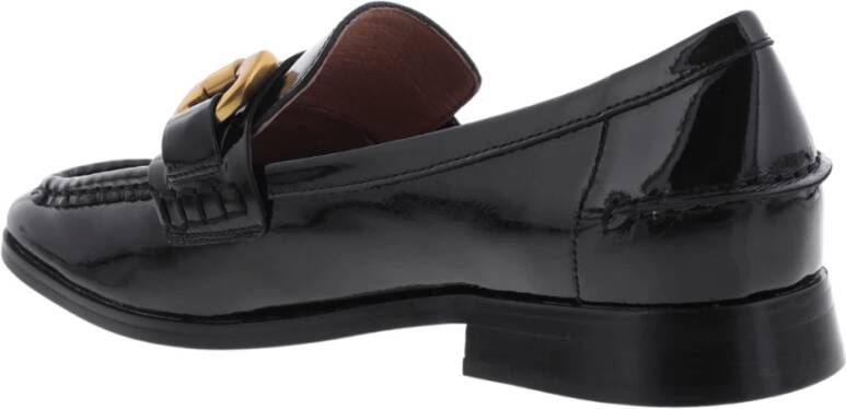 Bibi Lou Dames Drew Naplack Loafer Zwart Black Dames