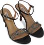 Bibi Lou Elegante Sandalen met Strassband en Hoge Hak Black Dames - Thumbnail 3