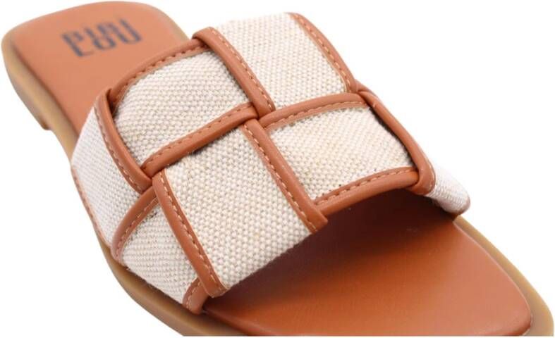 Bibi Lou Funafuti Slide Sandalen Brown Dames