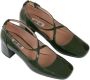 Bibi Lou Kruisband Lakleren Blokhak Green Dames - Thumbnail 3