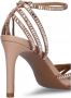 Bibi Lou Leren sandalen met kristalapplicaties Beige Dames - Thumbnail 3