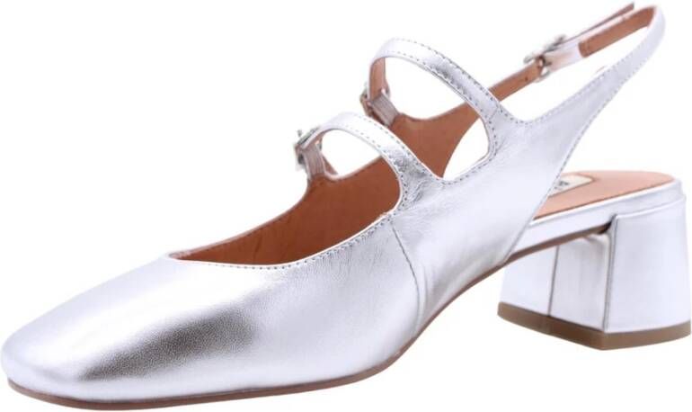 Bibi Lou Lusaka Mary Jane Slingback Gray Dames