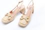 Bibi Lou Natuurlijke hoge hak sandalen Beige Dames - Thumbnail 3