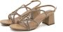 Bibi Lou Hoge hak sandalen voor modebewuste vrouwen Beige Dames - Thumbnail 18