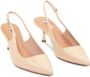 Bibi Lou Nude Puntige Neus Stiletto Sandalen Beige Dames - Thumbnail 2