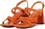 BIBI LOU Sandalen Dames 612z40vk Maat: 41 Materiaal: Leer Kleur: Oranje - Thumbnail 8