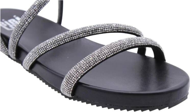 Bibi Lou Platte Sandalen Zwart Dames