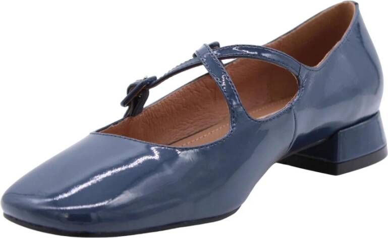 Bibi Lou Python Mary Jane Ballerina Schoenen Blue Dames