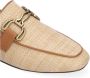 Bibi Lou Raffia Mocassins Ronde Neus Metalen Detail Beige Dames - Thumbnail 2