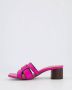 Bibi Lou Roze Hakken Muil Sandalen Pink Dames - Thumbnail 2