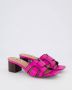 Bibi Lou Roze Hakken Muil Sandalen Pink Dames - Thumbnail 4