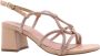 Bibi Lou Hoge hak sandalen voor modebewuste vrouwen Beige Dames - Thumbnail 6