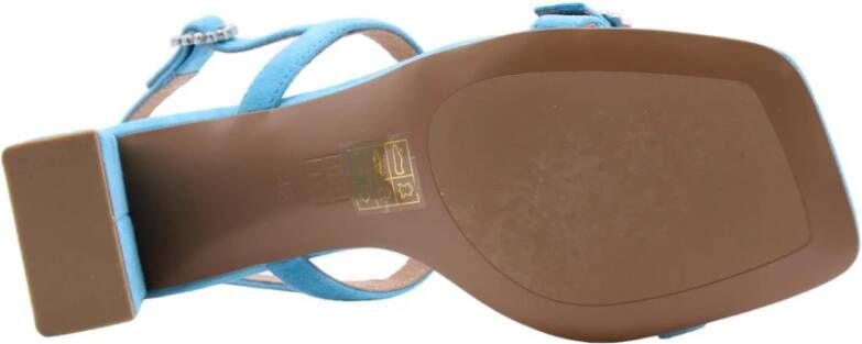 Bibi Lou Cochinil Hoge Hak Sandalen Blauw Dames