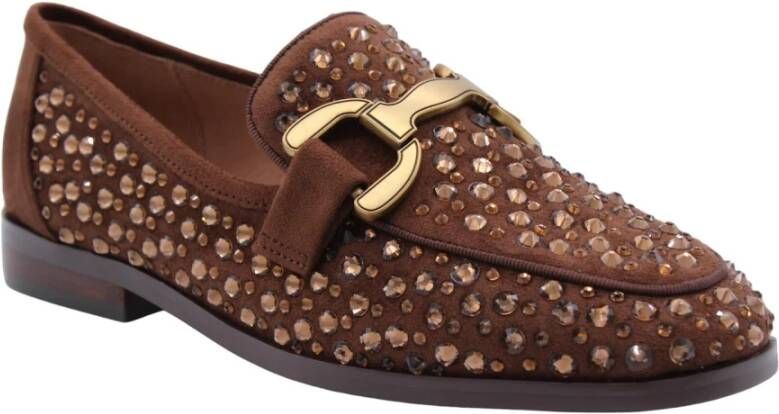 Bibi Lou Schildpad Mocassin Schoenen Brown Dames