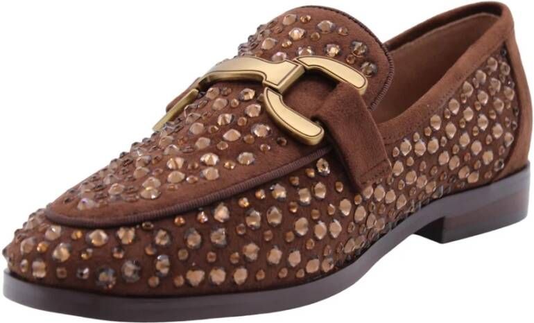 Bibi Lou Schildpad Mocassin Schoenen Brown Dames