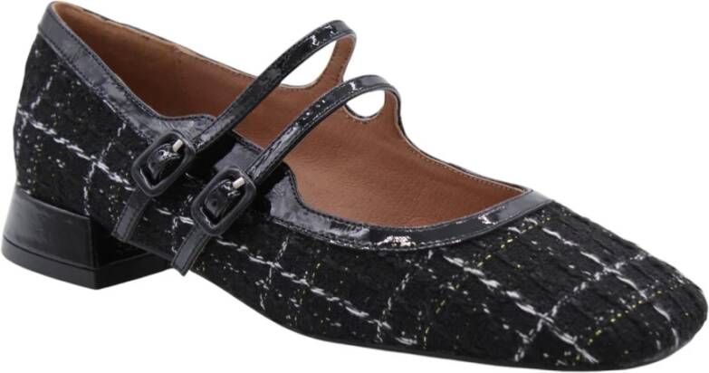 Bibi Lou Serpentina Mary Jane Ballerina Schoenen Black Dames