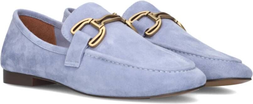 Bibi Lou Sky Instapschoenen Suede Blue Dames