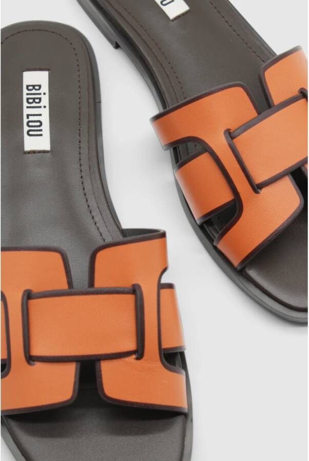 Bibi Lou Sliders Orange Dames