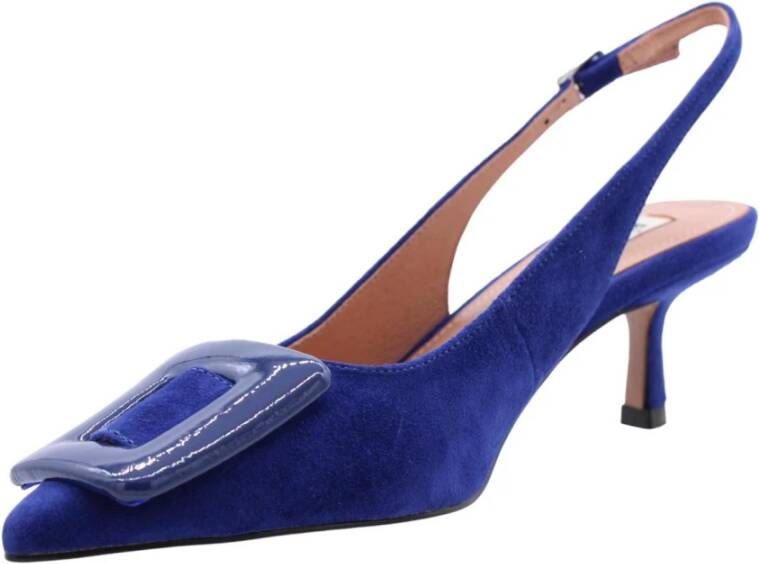 Bibi Lou Elegante Slingback Pumps Blue Dames