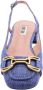 Bibi Lou Elegante Slingback Ballerina Blue Dames - Thumbnail 4