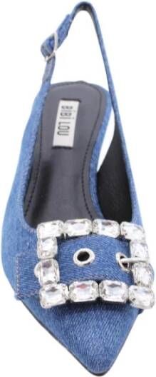 Bibi Lou Elegante Slingback Hakken Blue Dames