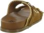 Bibi Lou Stijlvolle Zomer Slippers Brown Dames - Thumbnail 13