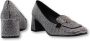 Bibi Lou Strass Tina Pump met Metalen Gesp Gray Dames - Thumbnail 3