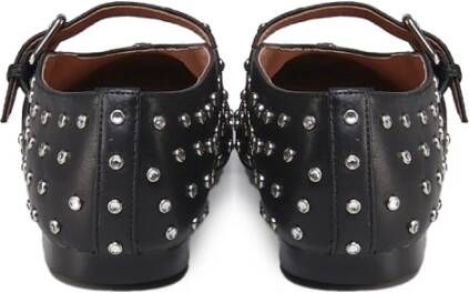 Bibi Lou Studded Zwarte Platte Schoenen Black Dames